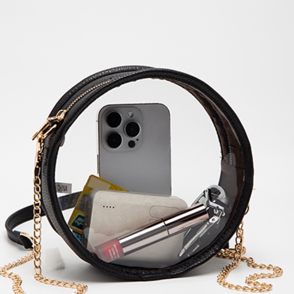Large Round Clear Crossbody - Picture 3 of 6